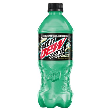 Mountain Dew Baja Blast Zero Sugar – 20 fl oz Bottle – BrickSeek