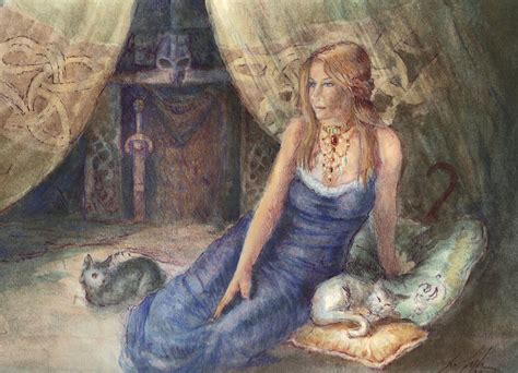 Freya the Goddess of amor - Norse mythology fan Art (24849533) - fanpop