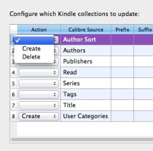 Using Kindle Collections Plugin for Calibre