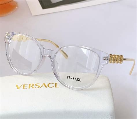 Versace Round Eyeglasses – Dazzling Fashion