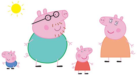 Peppa Pig Family Wallpapers - Wallpaper Cave