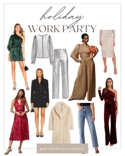 Holiday Work Party Outfits: Stylish & It Follow Dress Code