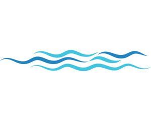 Water wave vector illustration design | Wave illustration, Vector ...