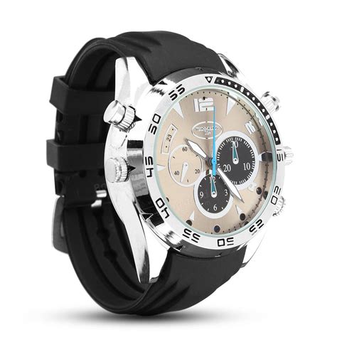 1080P HD IR Waterproof Camera Watch Night Vision Rechargeable Hidden ...