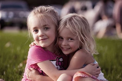 Girls-hugging - Augustana Lutheran Church, Denver, CO