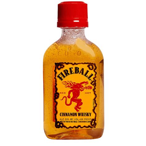 Buy Fireball Cinnamon Whisky Mini Bottle 50ml Online | Reup Liquor