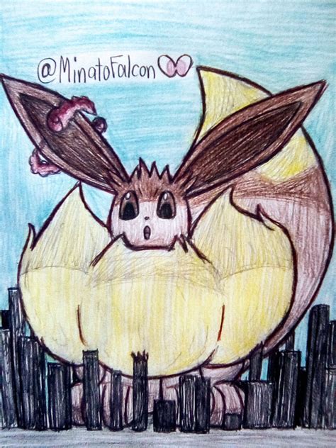 Curious Gigantamax Eevee! by MinatoFalcon on Newgrounds