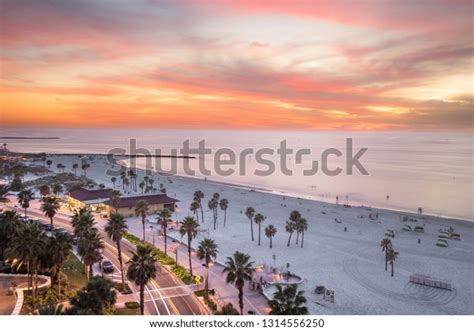 Clearwater Beach Sunset Stock Photo (Edit Now) 1314556250