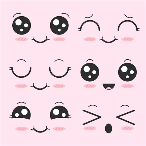 Premium Vector | Cute baby face icon design