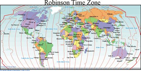 Printable US Time Zone Maps - World Time Zones