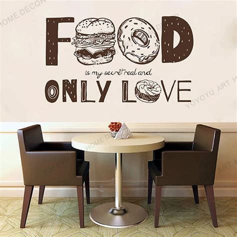 Wallpaper for Restaurant wall | Cafe wall art, Simple wall decor, Wall ...