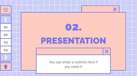 Cute Lovely Interface Google Slides & PowerPoint template