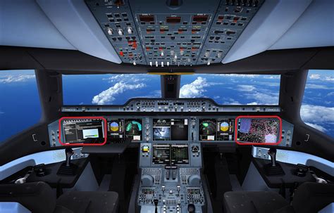 Airbus A350 cockpit compared to A320/A330. - Leeham News and Analysis