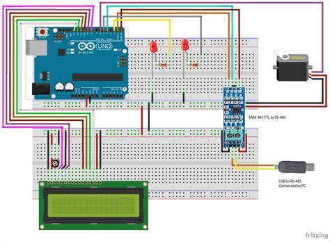 RS485 MODBUS Serial Communication using Arduino UNO as Slave