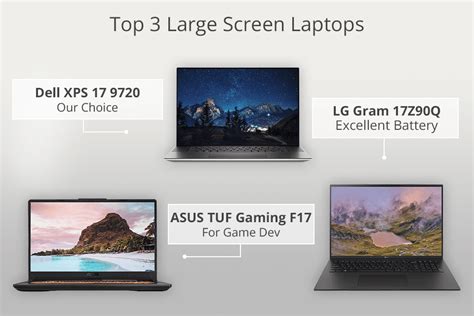 10 Large Screen Laptops for Any Budget