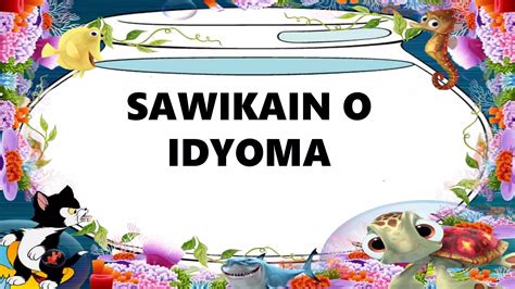 Sawikain o idyoma airmayburverade | PPT