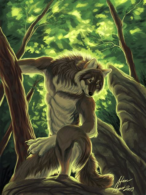 Forest Werewolf by Atan on DeviantArt