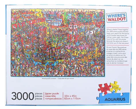 Wheres Waldo 3000 Piece Jigsaw Puzzle 840391126213 | eBay