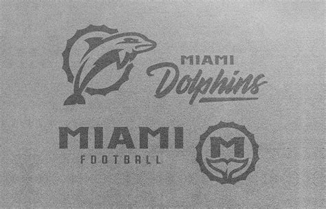 Miami Dolphins Rebrand Concept on Pantone Canvas Gallery