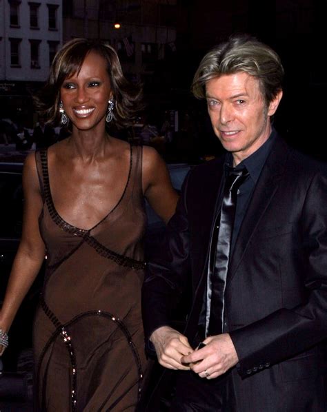 David Bowie and Iman's Cutest Pictures | POPSUGAR Celebrity