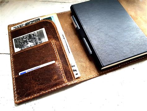 Refillable leather Journal. Leuchtturm1917 cover . A5 | Etsy ...