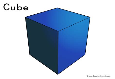 3D Shapes - Cube