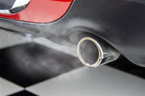 Car exhaust smoke stock image. Image of pollution, closeup - 138557479