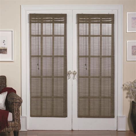 Magnetic Roman Shades for French Doors