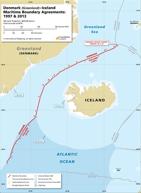 Denmark (Greenland)–Iceland Maritime Boundary | Sovereign Limits