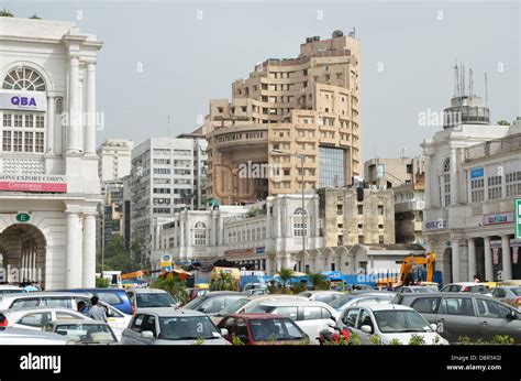 Connaught place delhi hi-res stock photography and images - Alamy