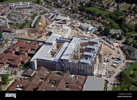 aerial view of Royal Stoke University Hospital Stock Photo - Alamy