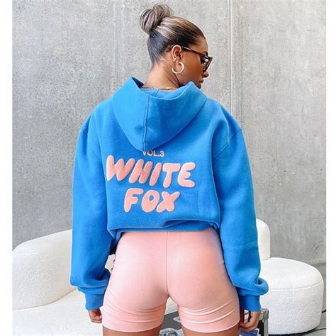 White fox boutique offstage hoodie Azure | Gymwear outfits, Clothes ...