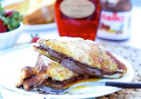 Nutella Stuffed French Toast Recipe