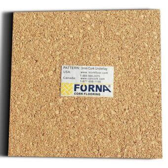 1/4" Cork Underlayment Sample - iCork Floor Store