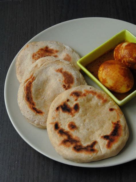 Priya's Versatile Recipes: Balep Korkum/Tibetan Flatbread/Tibet ...