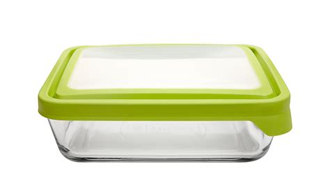 Anchor Hocking 4-Piece 11-Cup Rectangular Food Storage Containers with ...