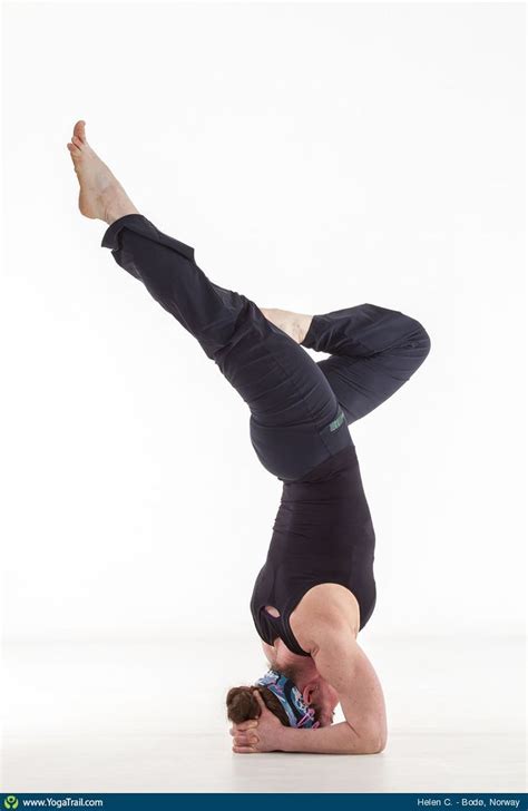 #Yoga Poses Around the World: "Headstand - by Helen C., Bodo, Norway ...