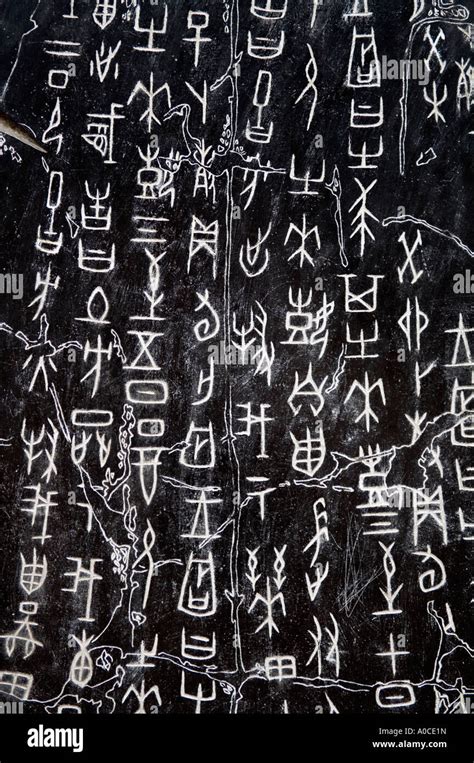 Inscribed Oracle Bone From the Shang Dynasty in Yinxu city, Henan ...