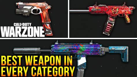 Call Of Duty WARZONE: The BEST WEAPON In EVERY Category! (WARZONE Best ...