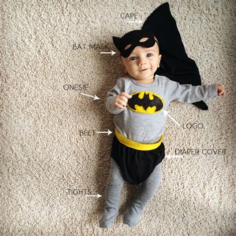 diy batman and batgirl costume | pretty plain janes