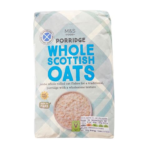 Marks & Spencer Whole Scottish Porridge Oats 500G | Lazada Singapore