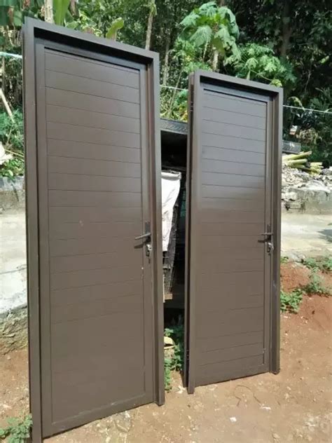 Pintu Alumunium Pintu Panel Aluminium Murah Berkualitas Harga Perdaun ...