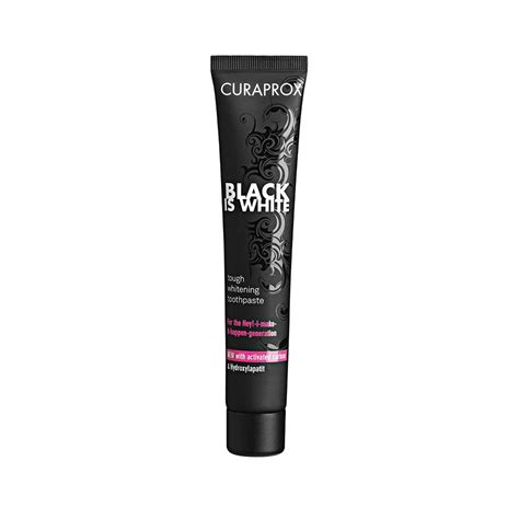 Curaprox Black Is White Toothpaste | 90ml — e-LINE Orthodontics