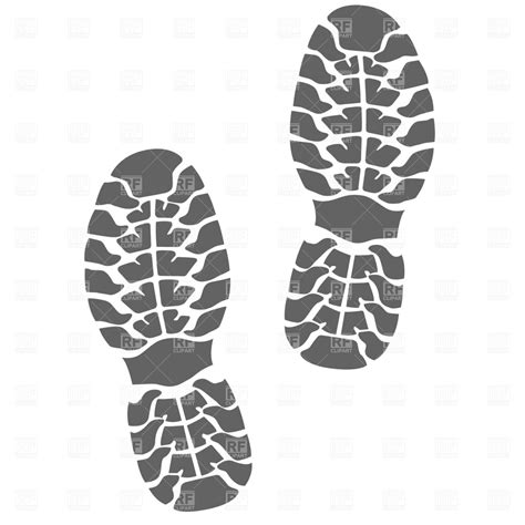 Free Shoe Print Silhouette, Download Free Shoe Print Silhouette png ...