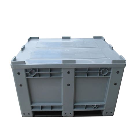 stackable pallet bins solid wall 1210 -760 - Plastic containers supplier