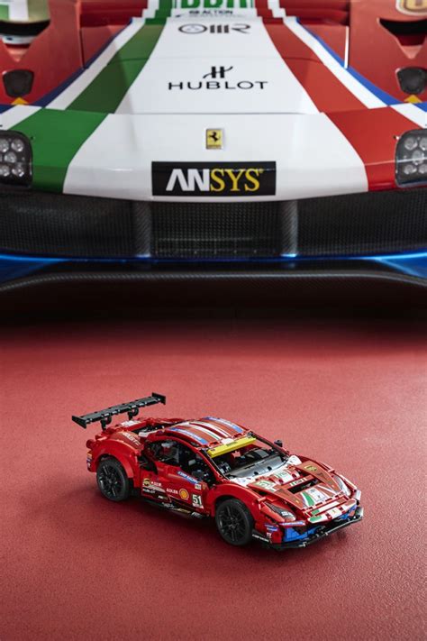 Lego Technic Ferrari 488 GTE AF Corse 11 - Paul Tan's Automotive News