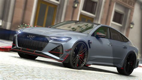 2023 Audi RS7 + ABT Version [Add-On | VehFuncs | Extras] - GTA5-Mods.com