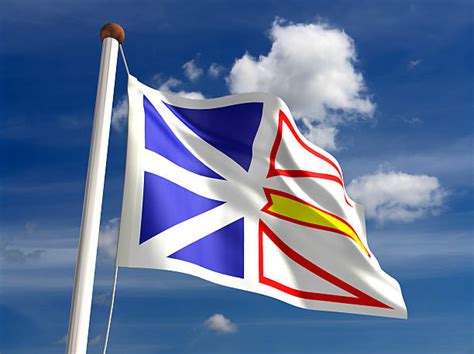 Newfoundland And Labrador Flag Stock Photos, Pictures & Royalty-Free ...