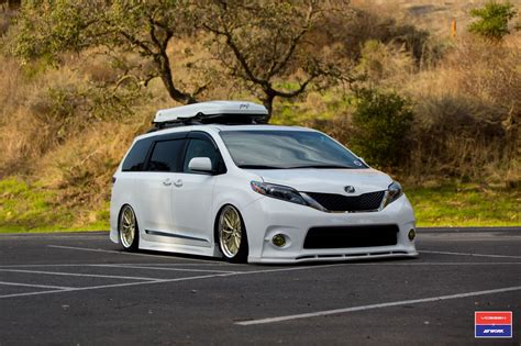 Dropped Toyota Sienna with Custom Accessories to Stand Out on the Road ...