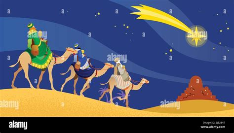 The three wise men, Magi, three Kings, Melchior, Caspar and Balthasar ...